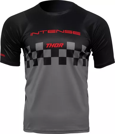 Thor Intense Black Gray Chex Jersey