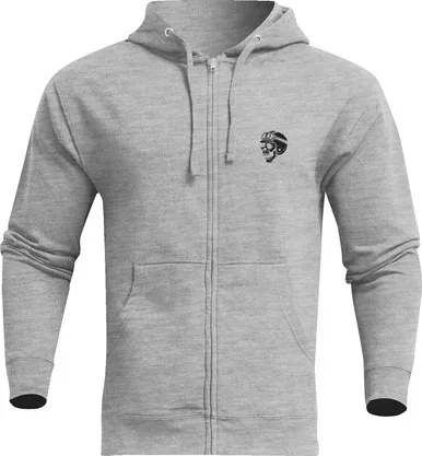 Thor Mindless Zip Fleece Heather Gray Sweatshirt
