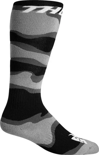 Thor MX Camo Gray White Socks