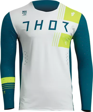 Thor Prime Strike Jersey Teal Acid