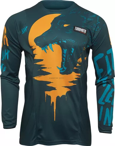 Thor Pulse Teal Tangerine Counting Sheep Youth Jersey