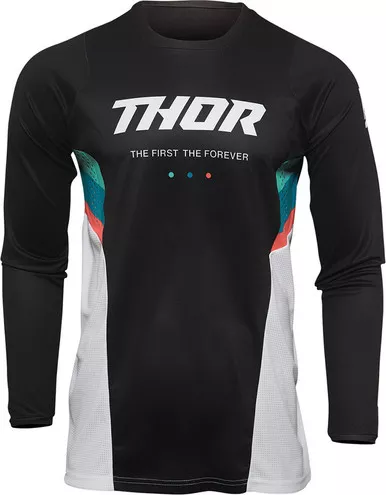Thor Pulse White Black React Jersey