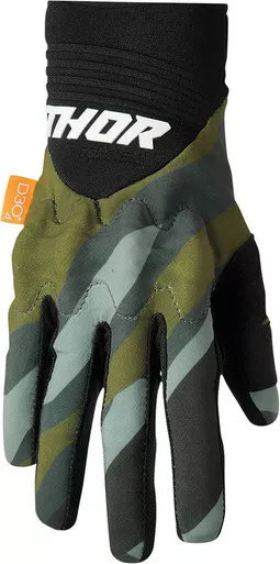 Thor Rebound Camo Black Gloves