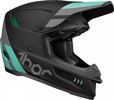 Thor Reflex Black Mint Cube MIPS Helmet