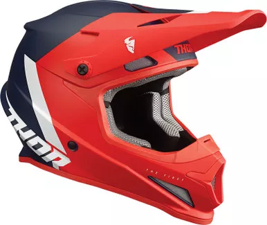 Thor Sector Red Navy Chevron Helmet