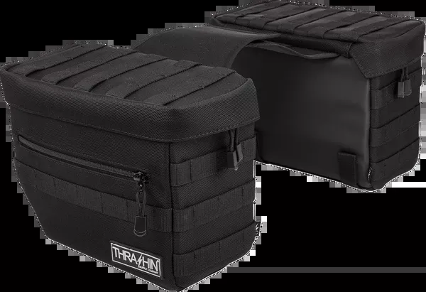 Thrashin Supply CO. Essential Saddlebags – Black