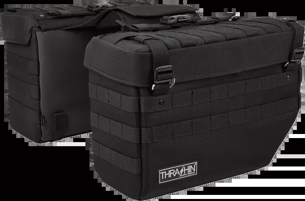 Thrashin Supply CO. Expedition Saddlebags – Black