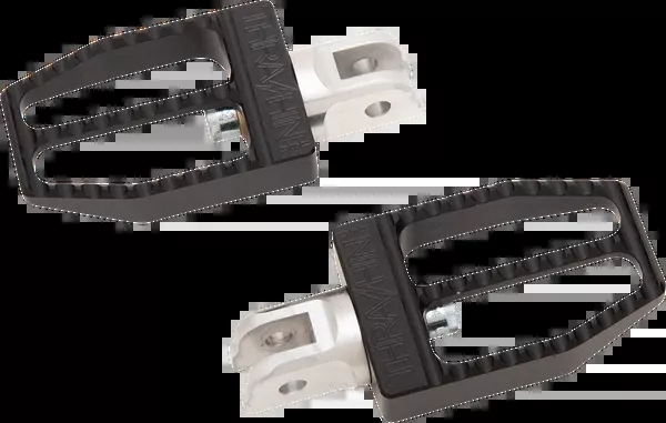 Thrashin Supply CO. Front Militant Foot Pegs - Black - Softail