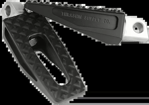 Thrashin Supply CO. Front/Rear P-54 Slim Foot Pegs - Black - 1.375"