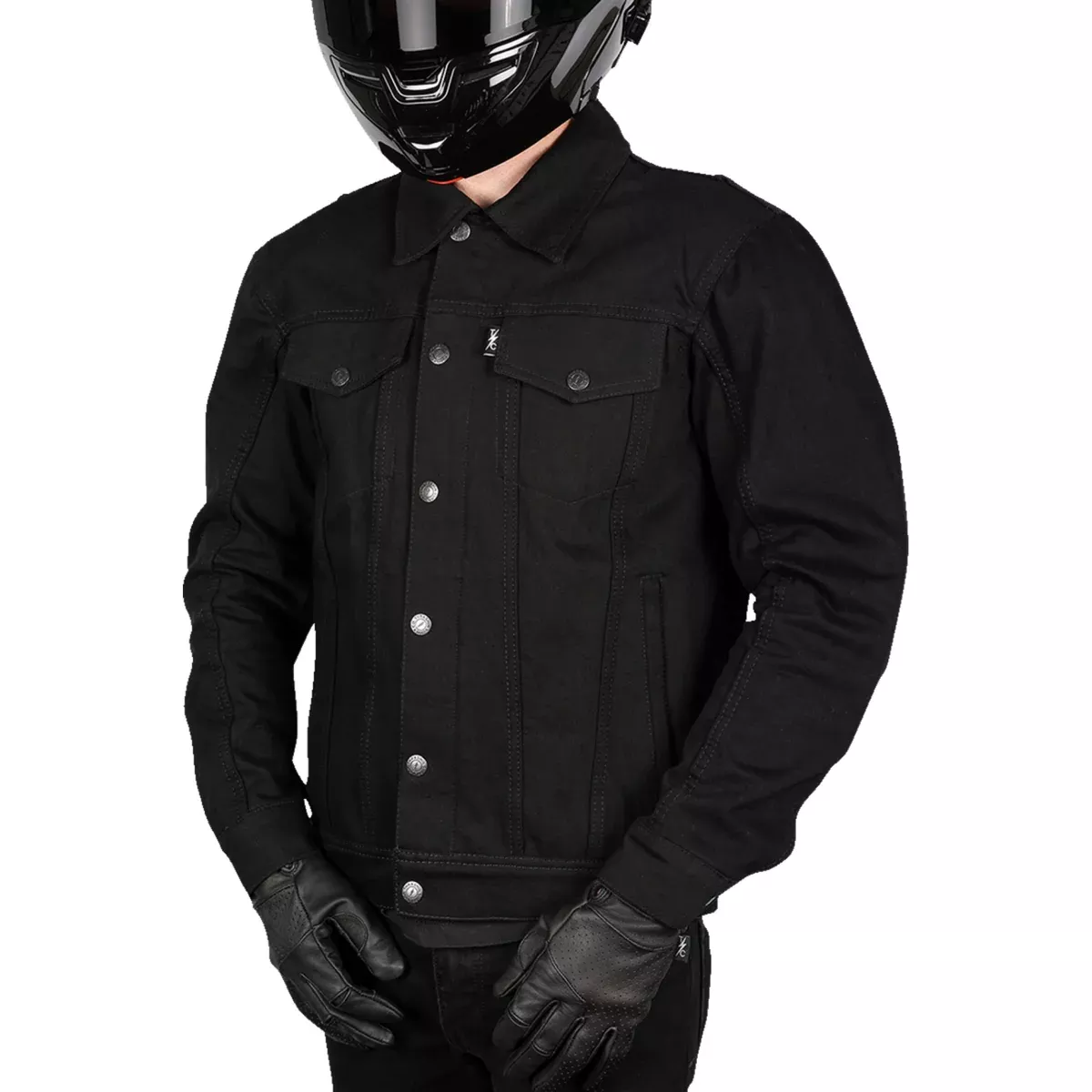THRASHIN SUPPLY CO. Highway v2 Denim Riding Jacket Black