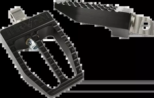 Thrashin Supply CO. Militant Foot Pegs - Black - Dyna
