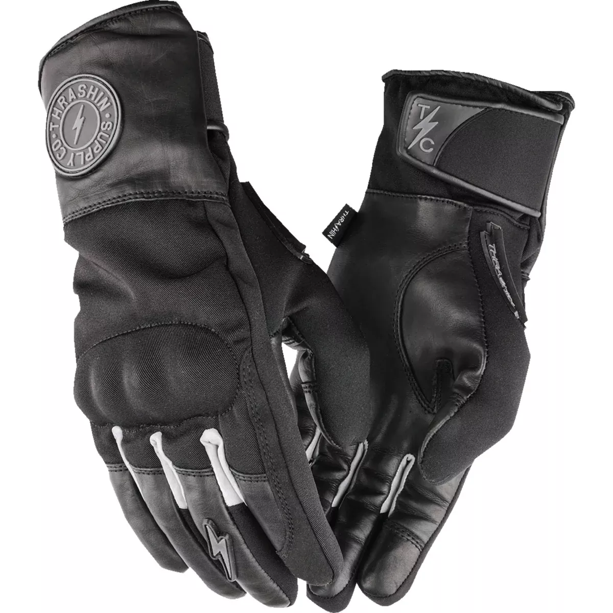 THRASHIN SUPPLY CO. Mission Waterproof Gloves Black