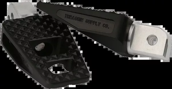 Thrashin Supply CO. Rear P-54 Foot Pegs - Black - Softail