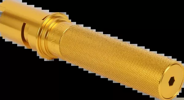 Thrashin Supply CO. Throttle Tube – Knurled – 1″ – Gen 2 TBW – Gold