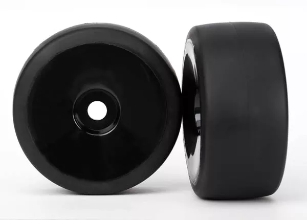 Tires & Wheels, Assembled, Glued (Black, Dished Wheels, Slick Tires (S1 Compound), Foam Inserts) (Front) (2)