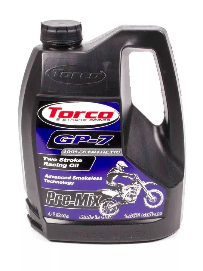 Torco Racing Oils GP-7 Racing 2 Cycle Oil 1 Gallon T930077SE