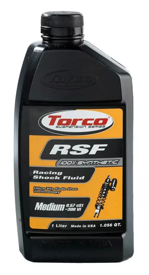 Torco Racing Oils RSF Racing Shock Fluid Medium-12×1-Liter T820007C
