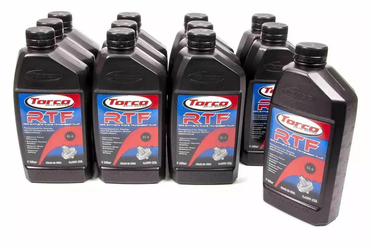 Torco Racing Oils RTF Racing Trans Fluid Case/12x1-Liter A220015C