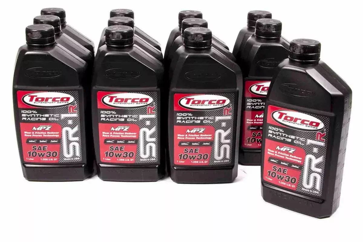 Torco Racing Oils SR-1 Synthetic Oil 10w30 Case/12 A161033CE