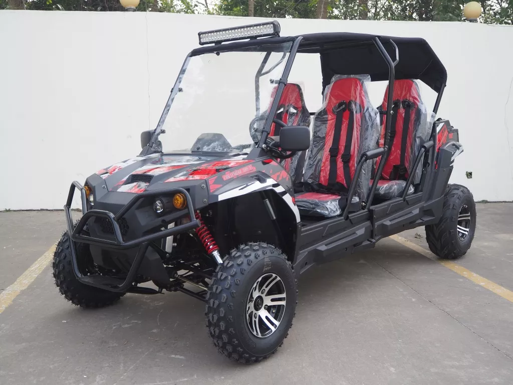 TrailMaster Challenger4 300X 4-Seat (Crew Cab) Deluxe UTV | EFI | 17.4HP (300cc)