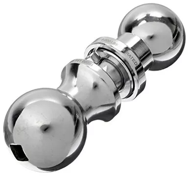 Trimax TDBC22516 2" & 2-5/16" Chrome Tow Ball, Silver