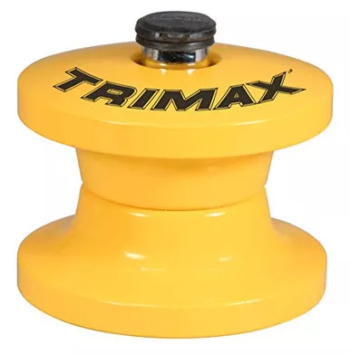 Trimax TLR51 Lunette Tow Ring Lock, Yellow
