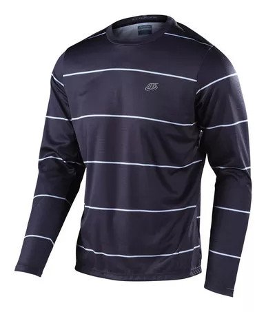 Troy Lee Designs Flowline LS Jersey Revert Black