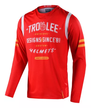 Troy Lee Designs Gp Air Jersey Roll Out Red