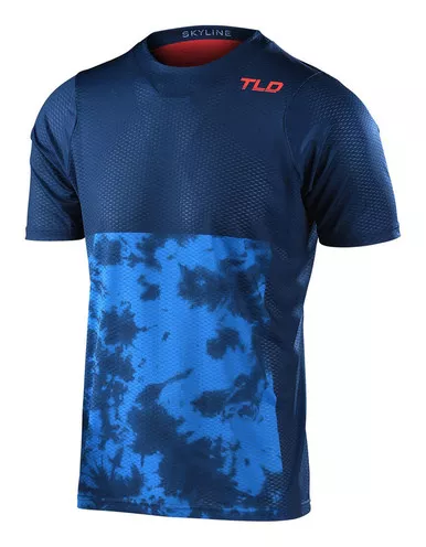 Troy Lee Designs Skyline Air ss Jersey Breaks Dark Slate Blue