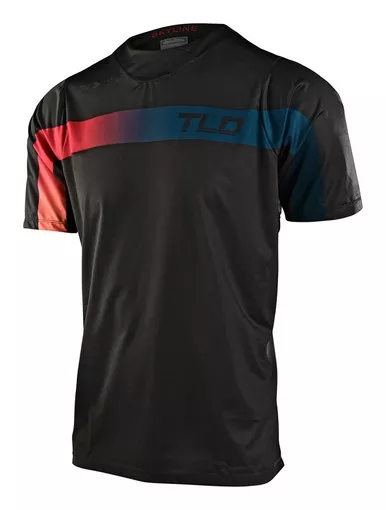 Troy Lee Designs Skyline Jet Fuel Carbon SS Jersey