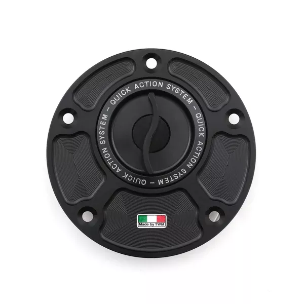 TWM Quick Action CNC Aluminum Gas Cap For Ducati - TDPR.01
