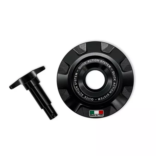 TWM Quick Action CNC Aluminum Gas Cap For Ducati - TDPR.09