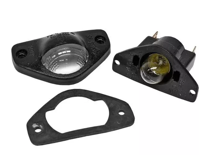 Ulo License Plate Light 145840010 fits 1974-1989 Porsche 911 / 1976 Porsche 912 / 1975-1976 Porsche 914 / 1978-1979 Porsche 930
