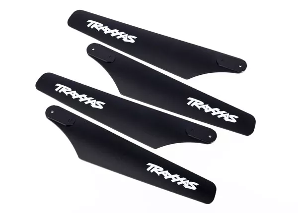Upper & Lower Rotor Blade Set (Black) (4)
