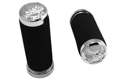 V-Twin 28-0654 Eagle Passion Throttle By Wire Grip Set Harley Big Twin 16-Up