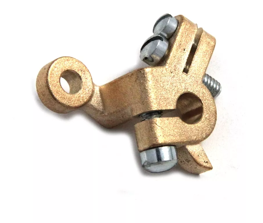 V-Twin Mfg. Brass Carburetor Throttle Lever For Harley Knucklehead 1940-1947