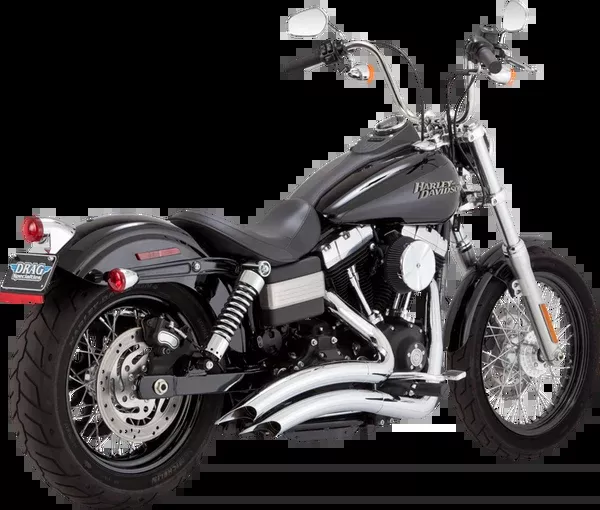 Vance & Hines 2-Into-2 Big Radius Exhaust System – Chrome