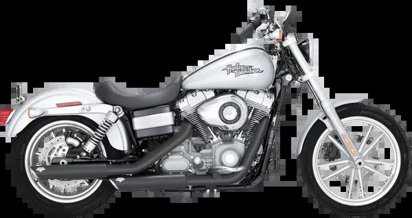 Vance & Hines 3″ Twin Slash Slip-On Muffler – Black