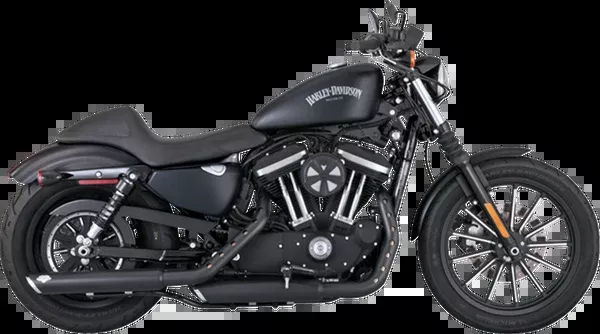 Vance & Hines 3″ Twin Slash Slip-On Mufflers – Black