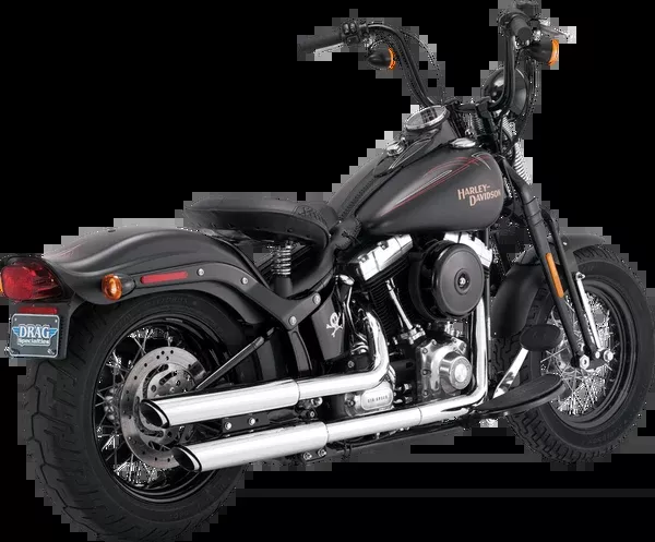 Vance & Hines 3" Twin Slash Slip-On Mufflers