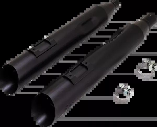 Vance & Hines Blackslash 450 Slip-On Mufflers – Black – FL