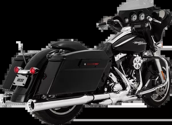 Vance & Hines Eliminator 400 Slip-On Mufflers - Chrome