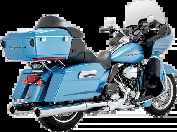 Vance & Hines Hi-Output Slip-On Mufflers – Chrome – ’95-’16 FLT