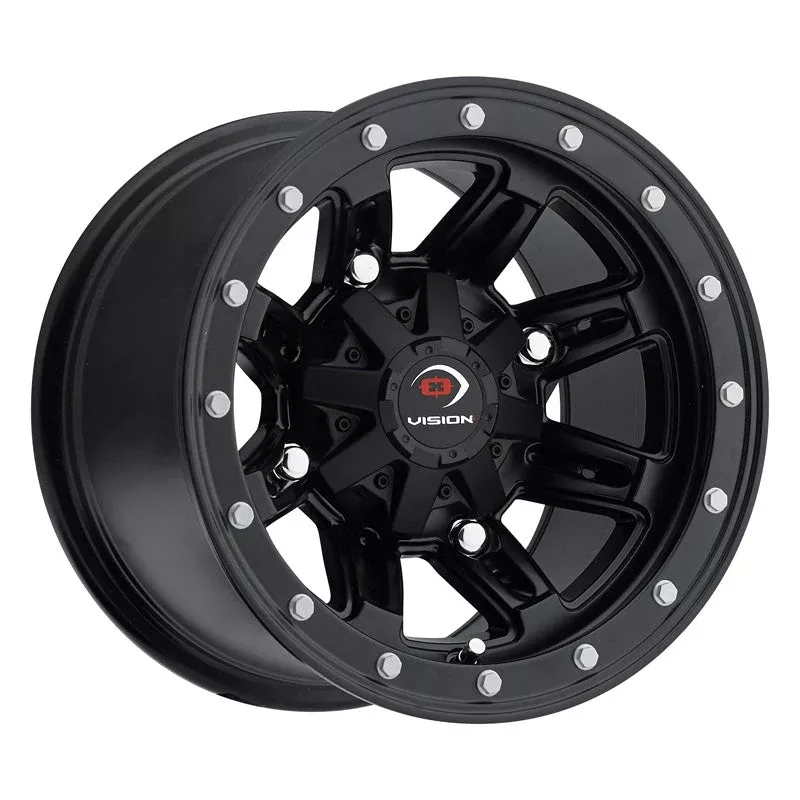 Vision Wheels Five-Fifty Wheel Matte Black 12XL7 (4+3) 4/156