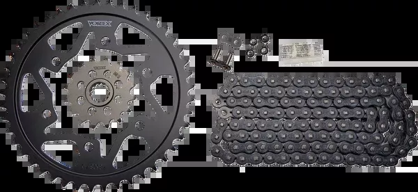 Vortex Chain And Sprocket Kit – WSS – Black – Yamaha YZF-R6