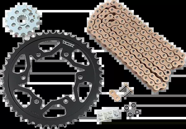 Vortex Chain And Sprocket Kit – WSS – Gold – Yamaha YZF-R6