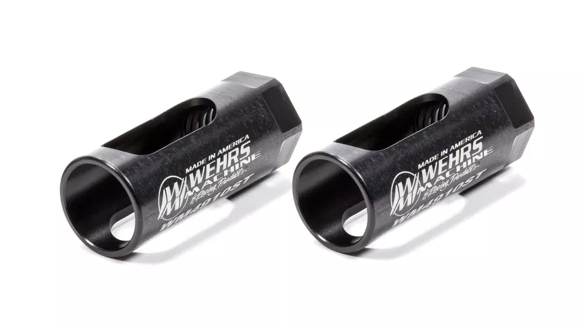 Wehrs Machine & Racing Products Jam Nut Tall 1in Coarse Jack Screw Steel (Pair) WM4910ST
