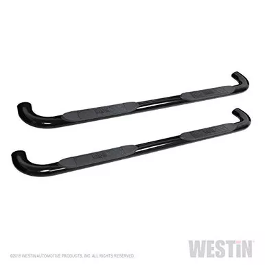 Westin 21-4135 Black Platinum 4 Oval Nerf Step Bars for 19-20 Silverado/Sierra