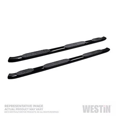 Westin 21-534715 PRO TRAXX 5 Oval Wheel to Wheel Nerf Step Bars