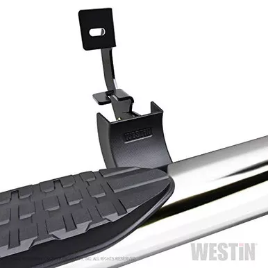 Westin 21-534760 PRO TRAXX 5 Oval Wheel to Wheel Nerf Step Bars